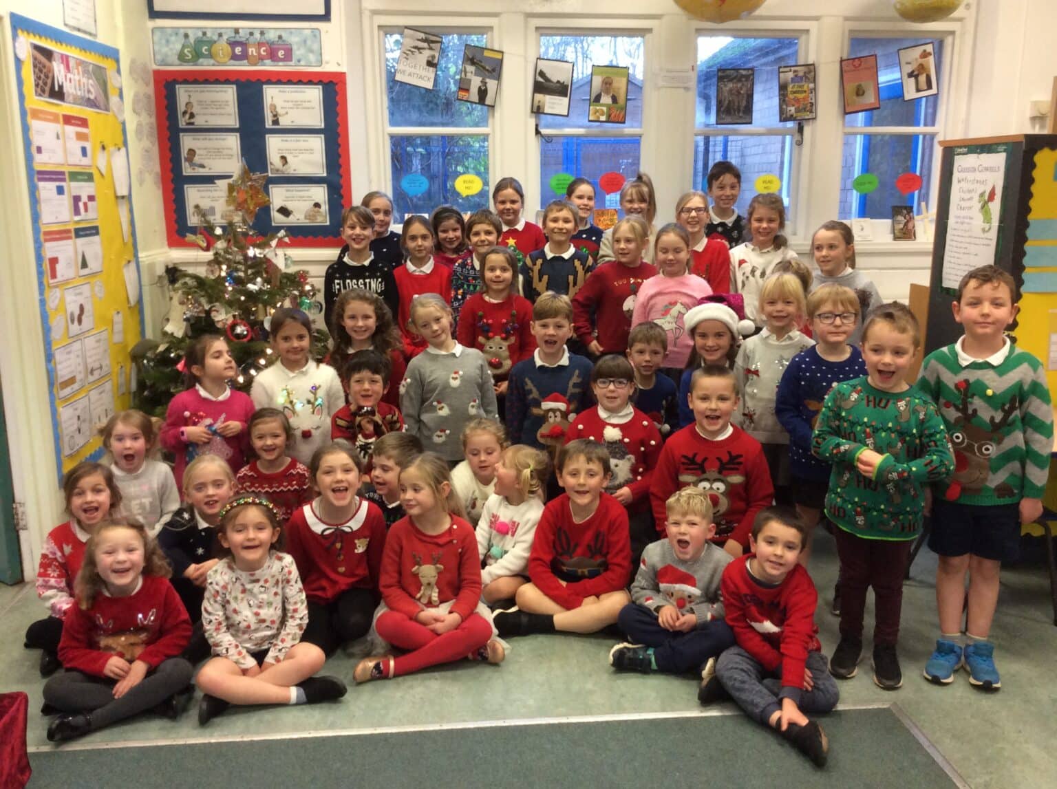 Christmas Jumper Day 2019 – Pencombe Cofe School