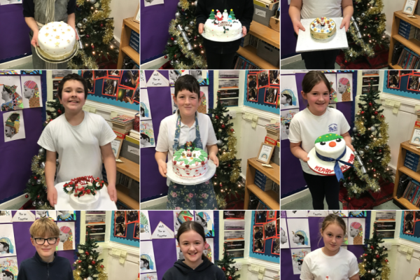 Y6 Christmas Cakes